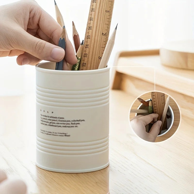 Creative Pencil Holder Pen Cup Makeup Brush Colored Pencils Crayons