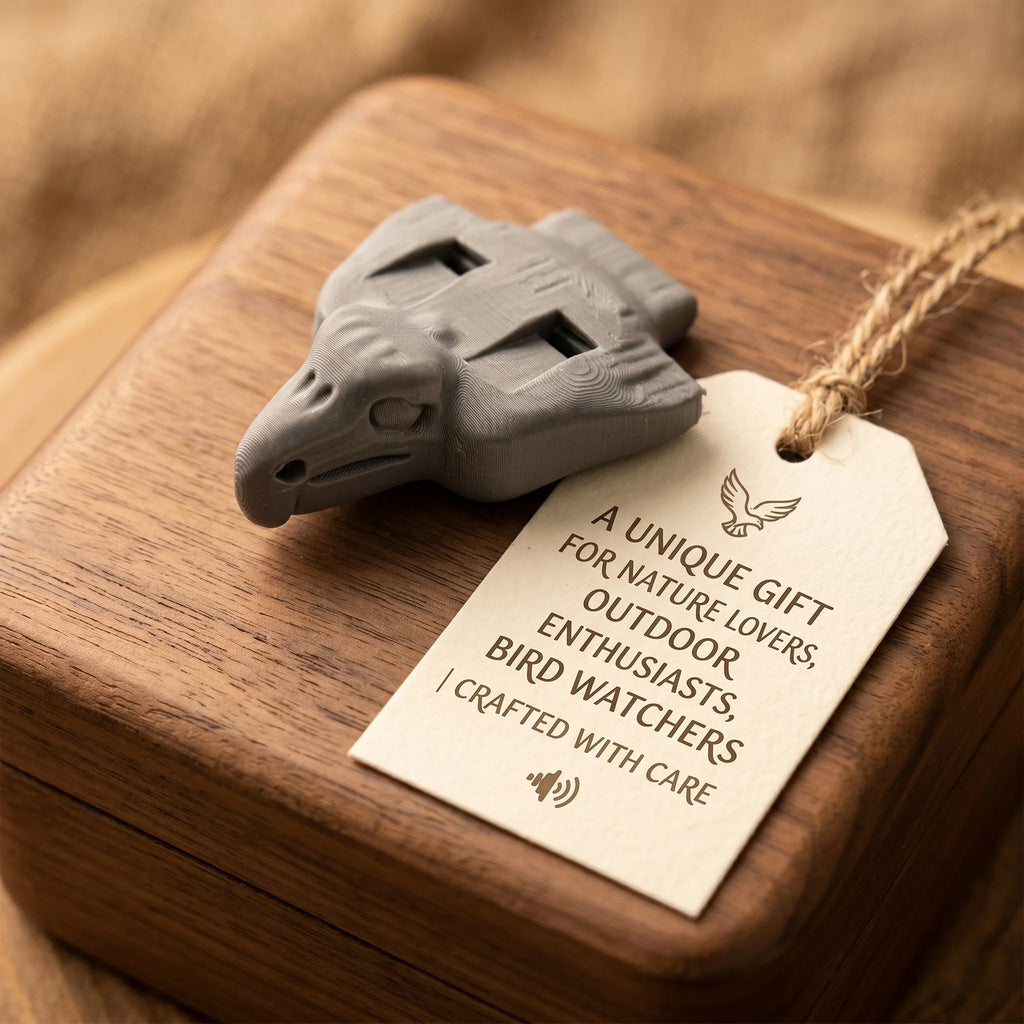 3D Printed Eagle Head Whistle Loud Emergency Survival Outdoor Camping