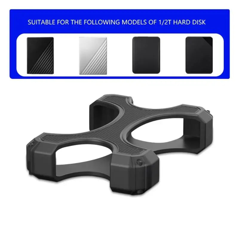 652F Portable Silicone Hard Drive Protector Secure Storage Backup Zpaxo