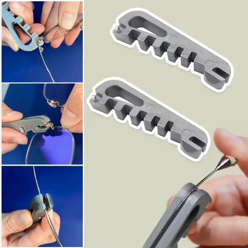 1pcs Eyeglass Leg & Nose Pad Tool – Sturdy Frame Adjuster, Sleek Home Accessory for Glasses Maintenance Zpaxo
