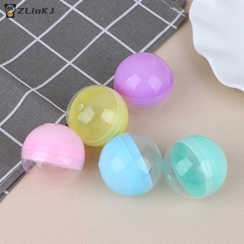 Fillable Ball Empty Vending Machine Capsules Bulk Container Round Zpaxo