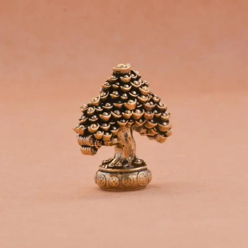 Animal Figurines Miniatures Children Toy Gifts Brass Cute Small Bear Statue Office Desk Ornaments Decorations Crafts Collections Zpaxo Style2