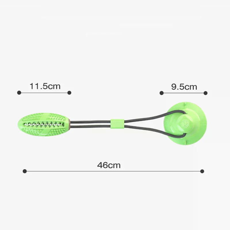 Dog Toys Suction Cups Pull Ropes Food Dispensing Balls Tpr Pet Zpaxo