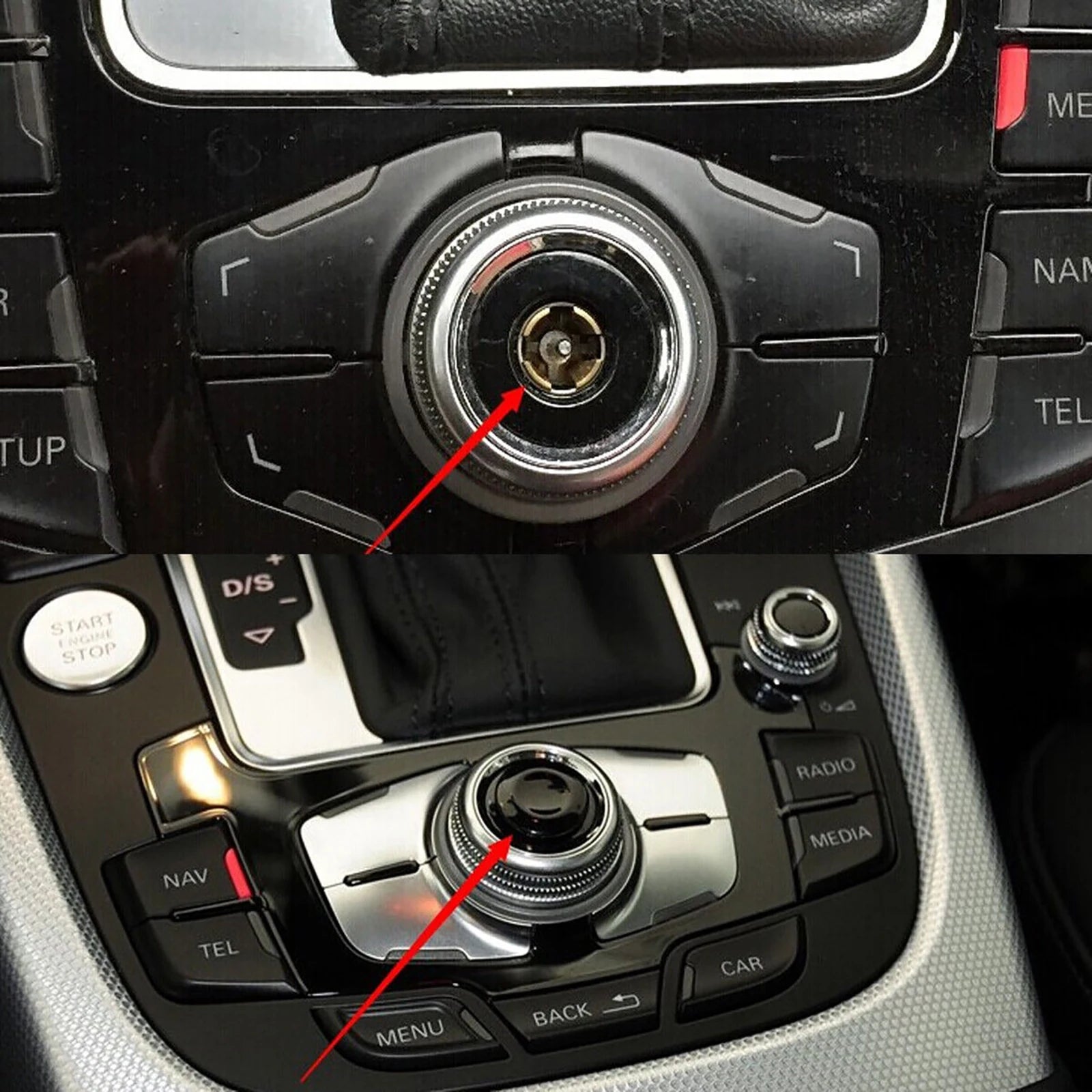 Black Joystick Control Center Button Cap Cover Knob Repair K0998068A