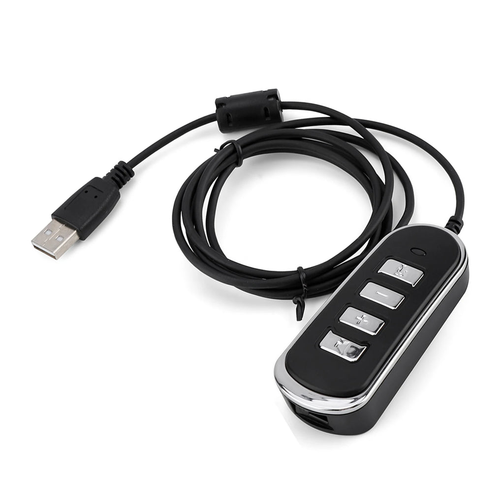 RJ9 Jack USB Cable Ear Phone Connection Audio Headphone Conversion