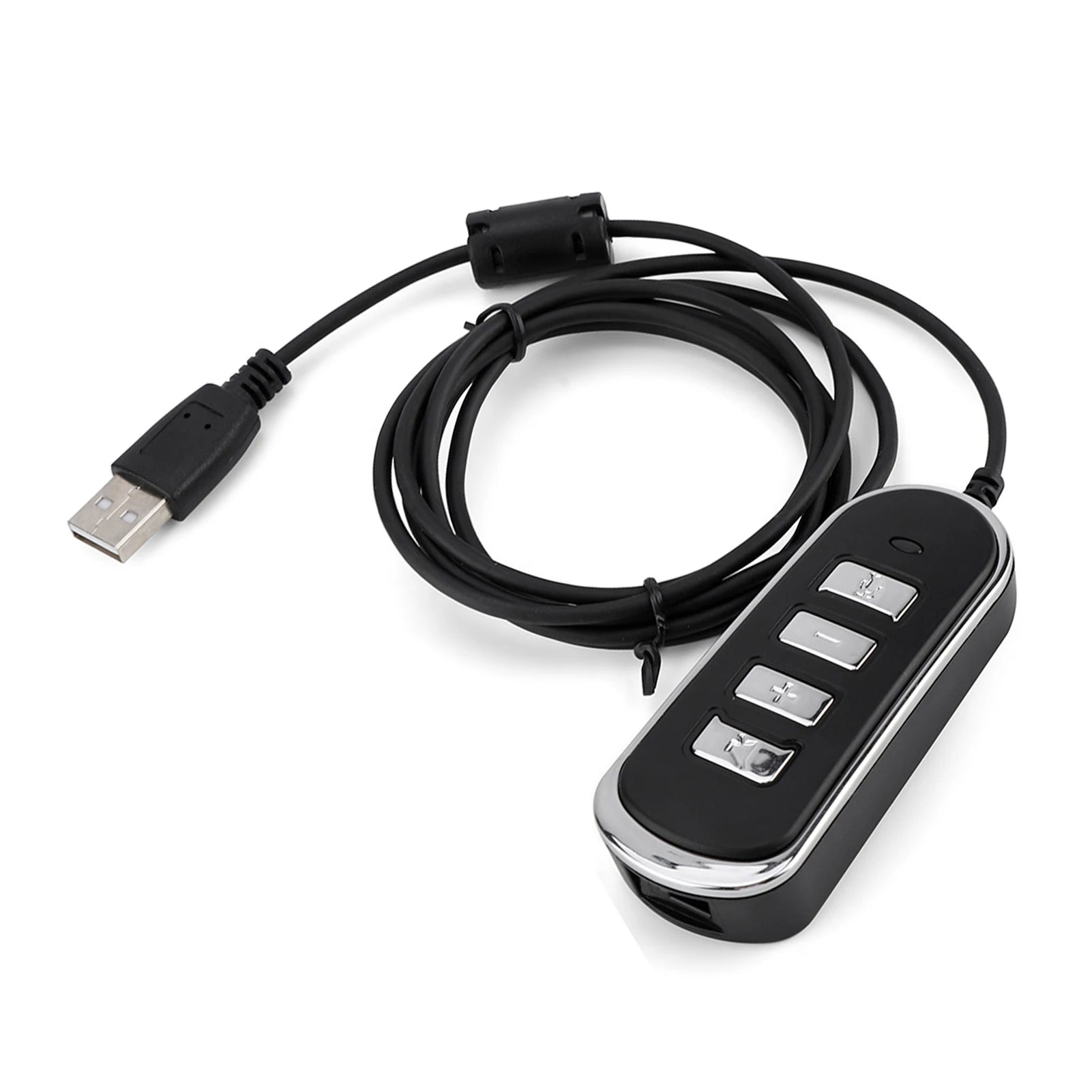 RJ9 Jack USB Cable Ear Phone Connection Audio Headphone Conversion