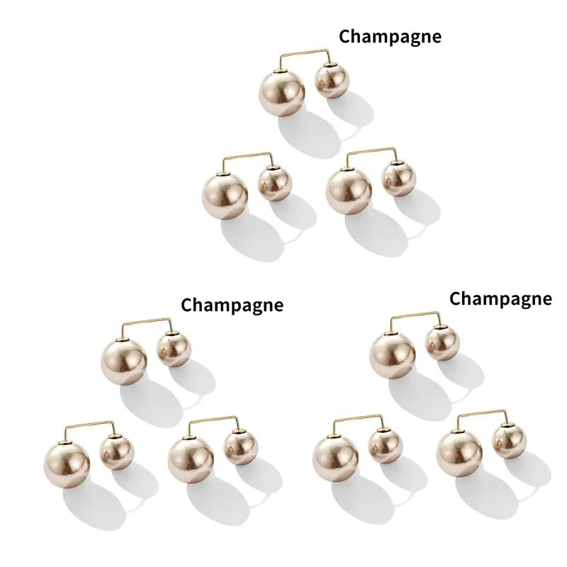 Pearl Non-Slip Safety Pin Brooch Set – Scarf & Dress Fastener