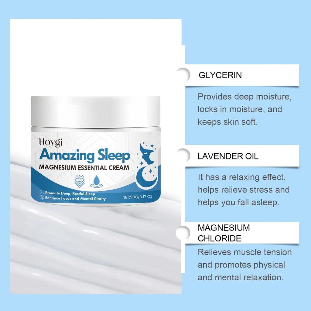 Magnesium Sleep & Muscle Relief Body Cream – Lavender 90g Magnesium Body Cream Zpaxo