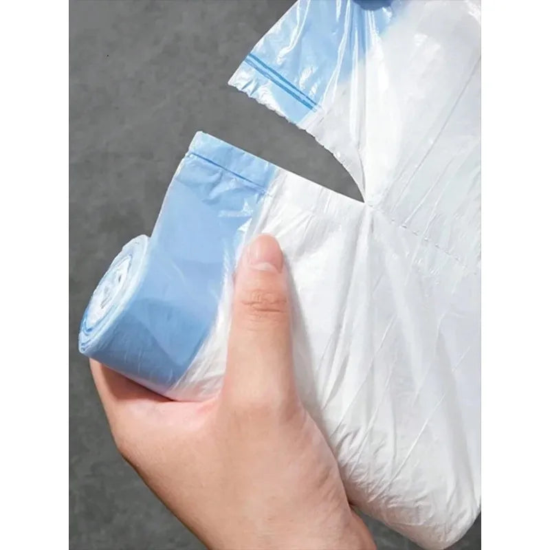 45X50 Household Garbage Bag Drawstring Large Thickening Portable Pull