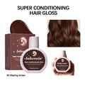 Glaze Super Gloss Color Conditioning Gloss Rinse Out Semi-Permanent Hair Gloss that Enhances Color and Boosts Shine & Hydration Zpaxo 3 Blazing Brown