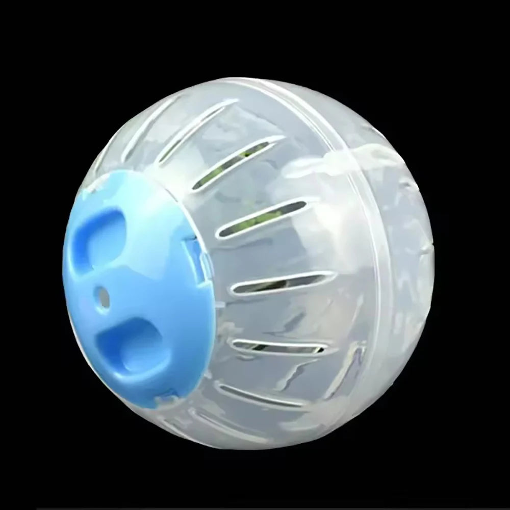 Plastic Outdoor Sport Ball Grounder Rat Small Pet Mice Jogging Toy Zpaxo Blue-10cm