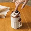 450ml Thermos Bottle Smart Display Vacuum Cup Office Coffee Cup Business Portable Temperature 316 Stainless Steel Thermal Mug Zpaxo As shown 450ml 450