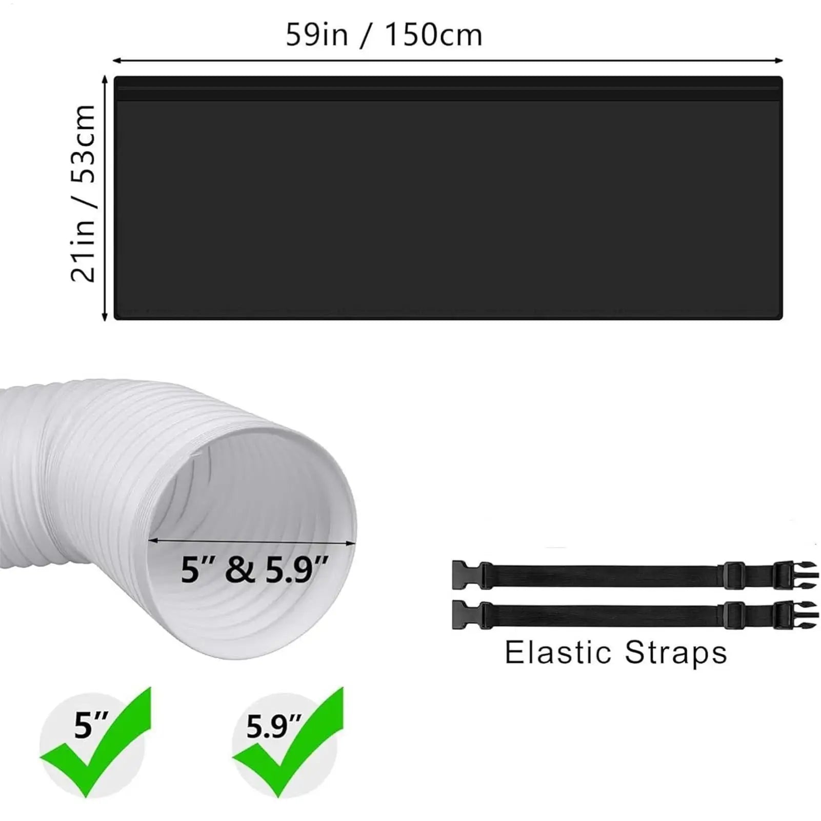 Air Conditioner Hose Insulation Waterproof Insulated Protective Ac