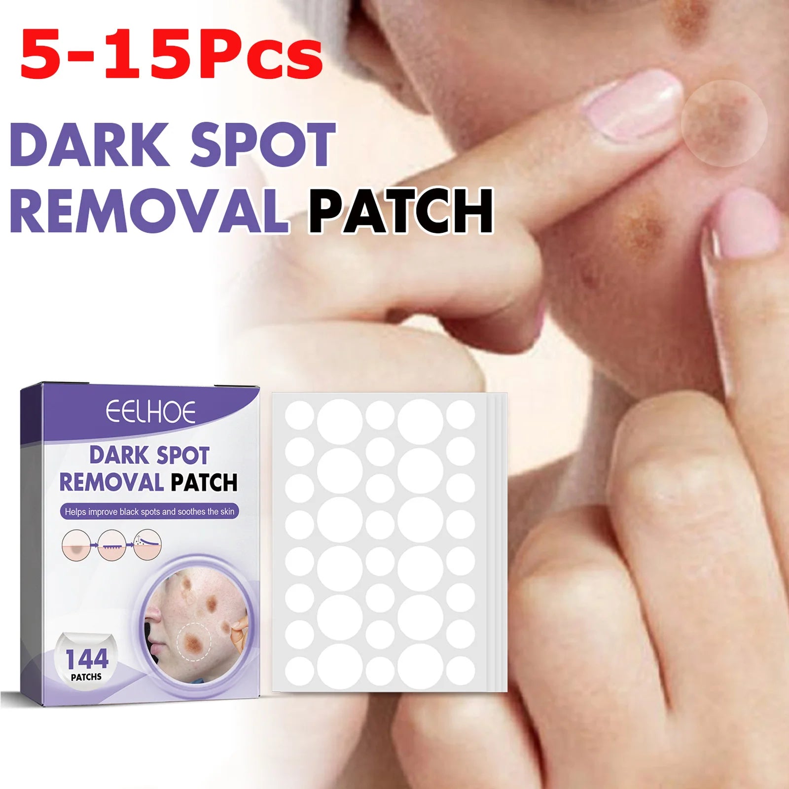 Eelhoe Dark Spot Correcting Patches – Fade Melasma & Freckles Dark Spot Patches Zpaxo