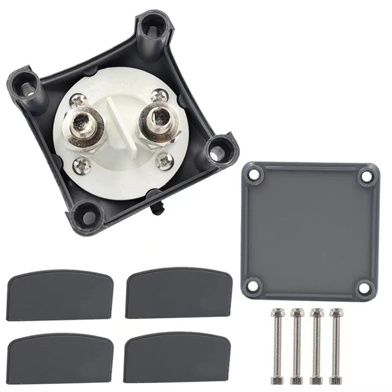 Battery Disconnect Switch 12V–48V 275A Cut-Off | M10 Marine & Car