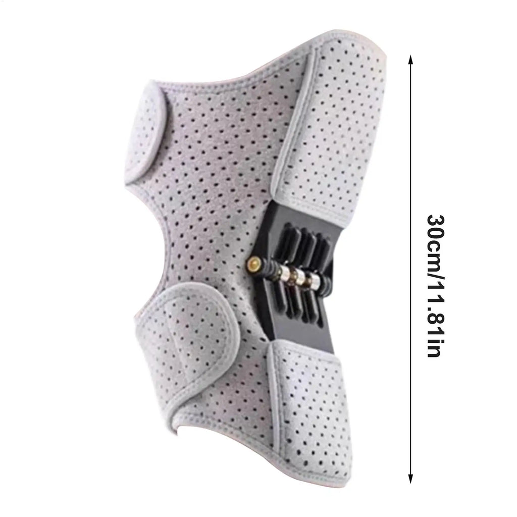 Knee Brace Breathable Adjustable Sleeve Wrap Spring-Powered Joint Support for Climbing Stairs Elderly Men Women Legs Squatting Zpaxo