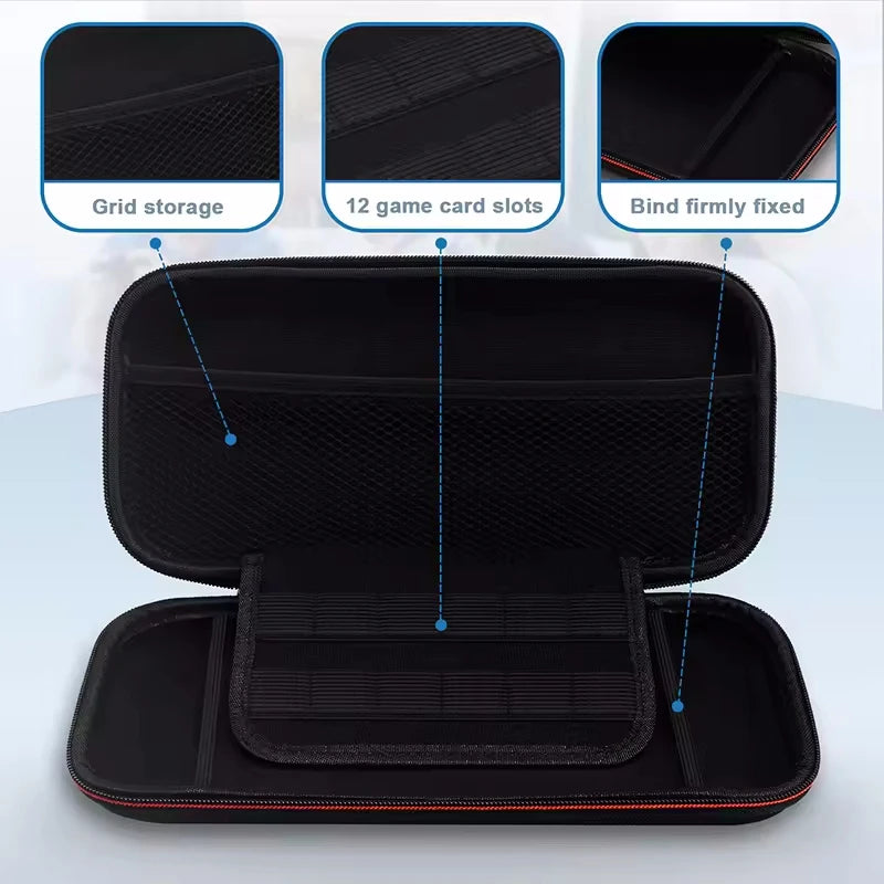 Nintendo Switch 2 Carrying Case – Hard Shell & Game Card Slots Console Carrying Case Zpaxo