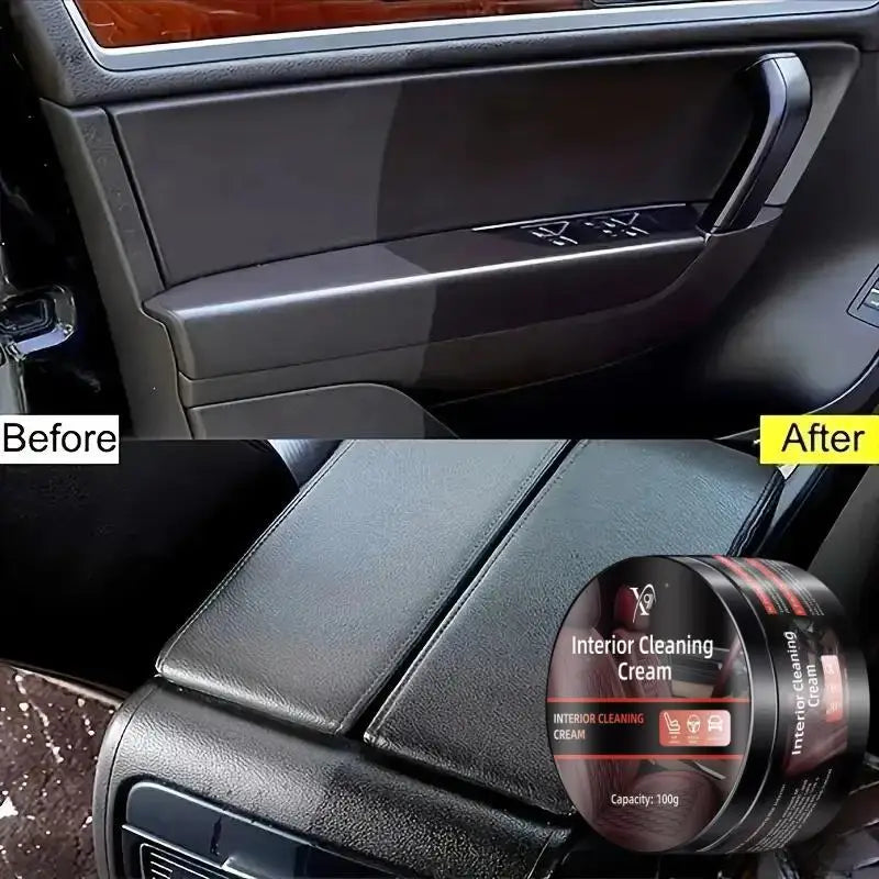 100g ABS Coated Dashboard Restorer Gel，High-Gloss Car Interior Wax for Trim/Console Renew & Protect，Scratch Care Shine Enhancer Zpaxo