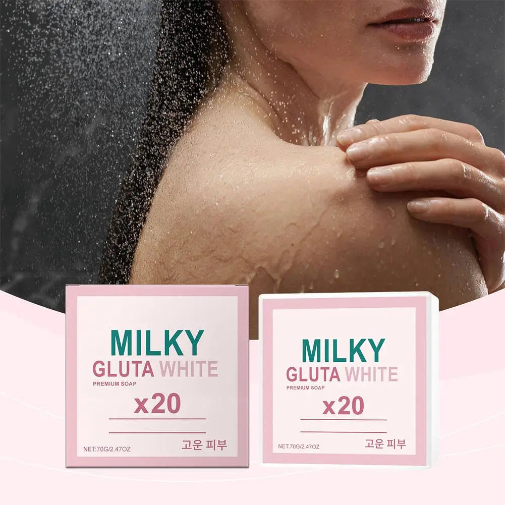 Gentle Milk Bath Soap – Brighten, Cleanse & Control Oil Facial Cleansing Soap Zpaxo