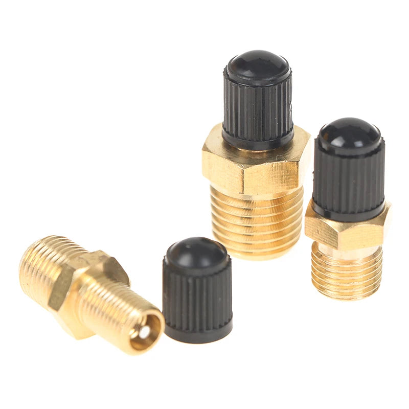 1/4" NPT Nickel Plated Brass Air Compressor Tank Fill Valve