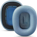 Replacement Original Mesh Fabric Material Ear Pads For AirPods Max Headset Magnetic Attraction Headphone Earmuffs Pillow Zpaxo Blue