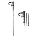 Ultralight Full Carbon Fiber Trekking Poles 4 Section Folding Telescopic Hiking Sticks Portable Nordic Mountain Climbing Cane Zpaxo 98 115cm