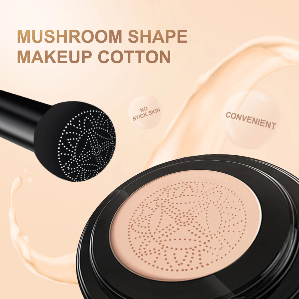 Mushroom Head Air Cushion Concealer – Full Coverage Makeup Air Cushion Concealer Zpaxo