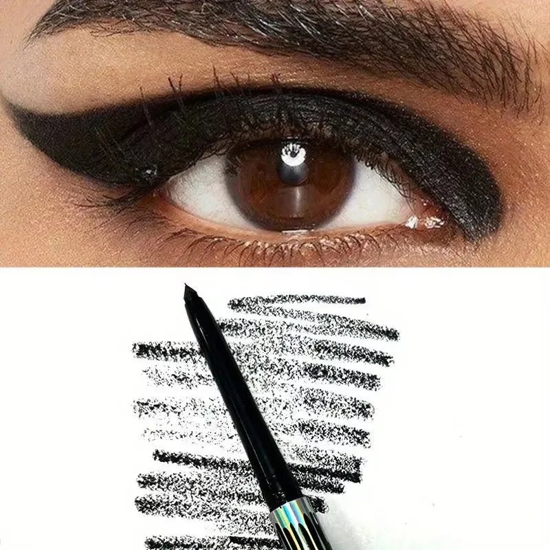 Smooth Brown Eyeliner Pen Ultra-fine Matte Waterproof Soft Lying Silkworm Pen Easy Wear Quick Dry Eye Liner Makeup Zpaxo