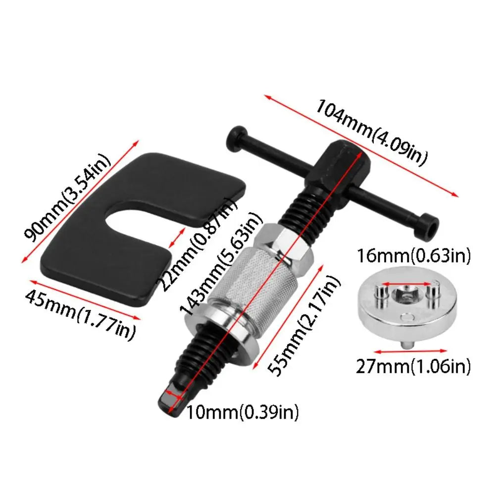 3Pcs Set Brake Caliper Tool Kit Durable Construction Universal Separator Piston Rewind Tools Replacement Piston Hand Tools Zpaxo