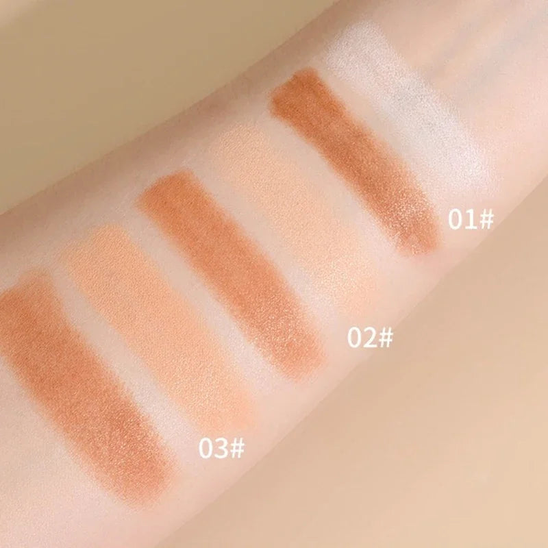 Double-ended Dual-purpose High-light Trimming Stick Three-dimensional Contour Nose Shadow Facial Shape Brighten and Trimming Zpaxo