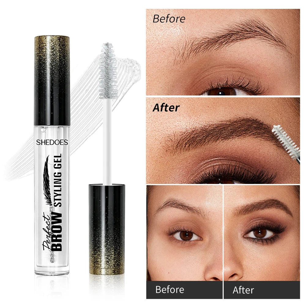 Transparent Styling Eyebrow Gel Waterproof Durable Natural Wild Shape