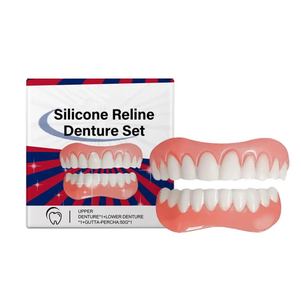 Silicone Denture Relines Kit – Natural Fit for Adults Denture Reline Kit Zpaxo A China Mainland