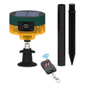 Birds Owl Repeller Solar 360-degree Induction Alarm 1200mAh Wild