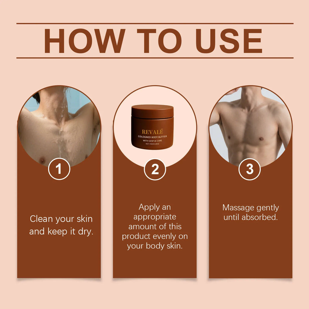 Sandalwood Men's Body Cream – Non-Greasy Moisturizer 150g Men's Body Moisturizer Zpaxo