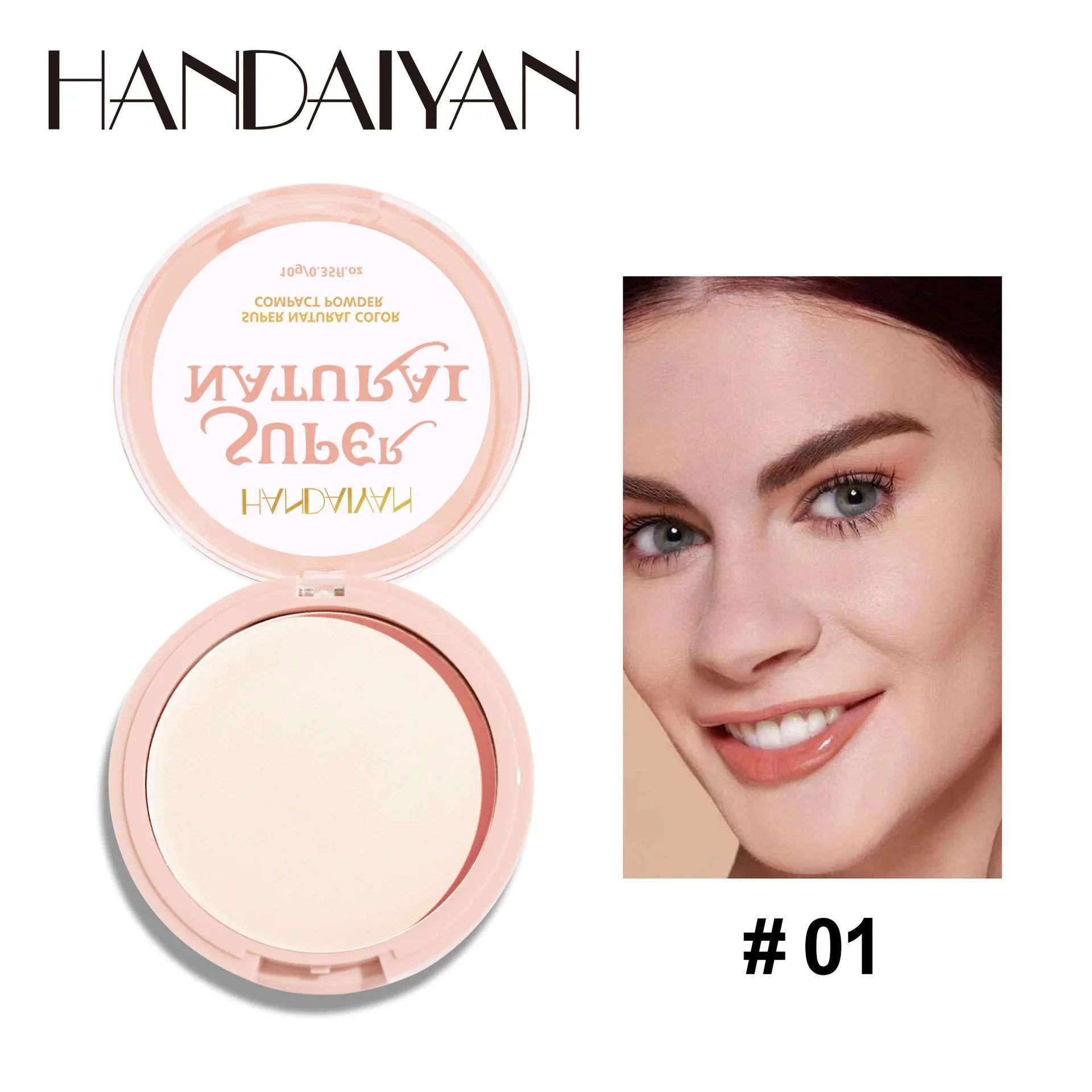 8 Colors Matte Face Pressed Powder 24 Hours Oil Control Natural