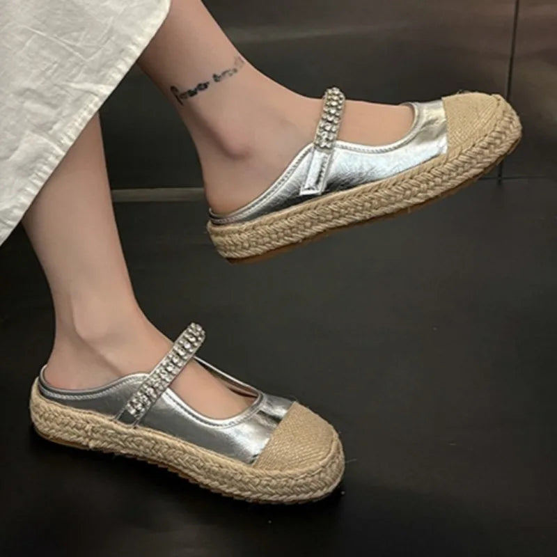 Women's Summer Round Closed Toe Comfortable Lightweight Slippers 2026 Zpaxo