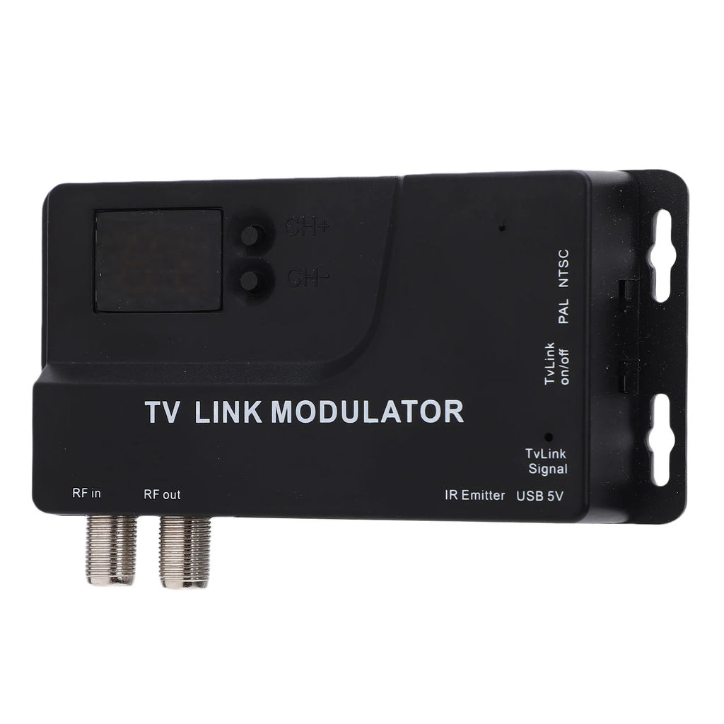 RF Modulator 471 25Mhz 885 1080P HD Coaxial Converter Support NTSC
