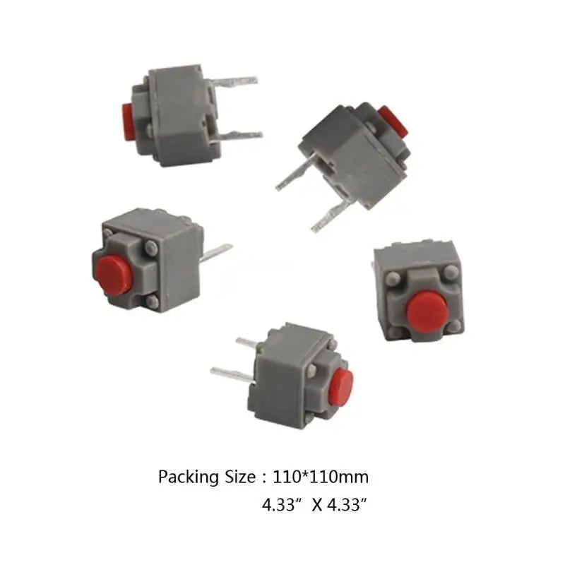 652F 5pcs Tact Switch Mouse Replacement Accessories Repair Gaming Mouse Switch Button Zpaxo