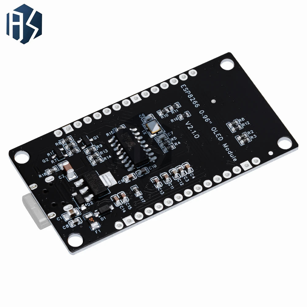 NodeMCU ESP8266 Development Board with 0.96 Inch OLED Display - CH340G ESP-12F WiFi Module, Type-C USB Compatible for Arduino Zpaxo