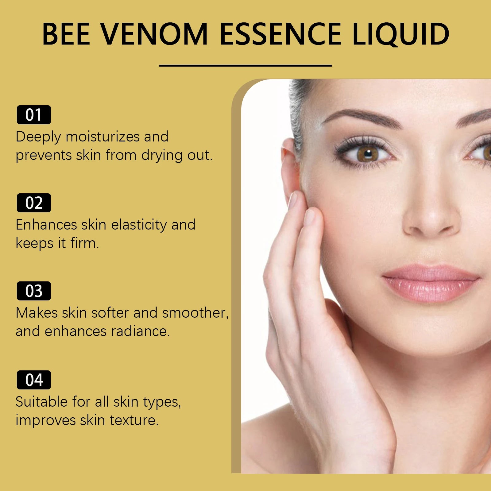 Bee Venom Firming Serum – Anti-Aging, Lifting & Brightening Anti-Aging Face Serum Zpaxo