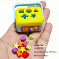 1:12 Miniature Shape Sorting Toy Box – Dollhouse Nursery Decor Dollhouse Miniature Set Zpaxo 1SET