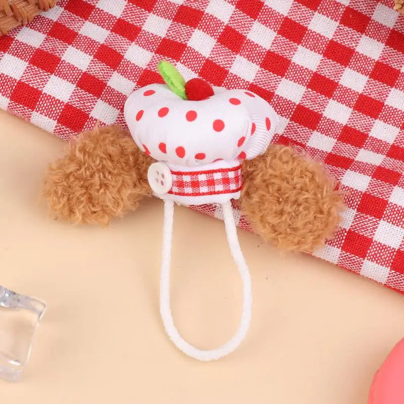 ▶1Pcs Cute Mini Doll Chef Hat Dolls Dress Up Hats Toy Dollhouse DIY Decoration Accessorie For 12-15cm Doll Kid Pretend Play Toys Zpaxo A7