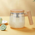Automatic Self Stirring Mug Glass Coffee Milk Mixing Cup Creative Breakfast Cups Blender Smart Mixer Thermal Cups Rotating Zpaxo CN 400ML
