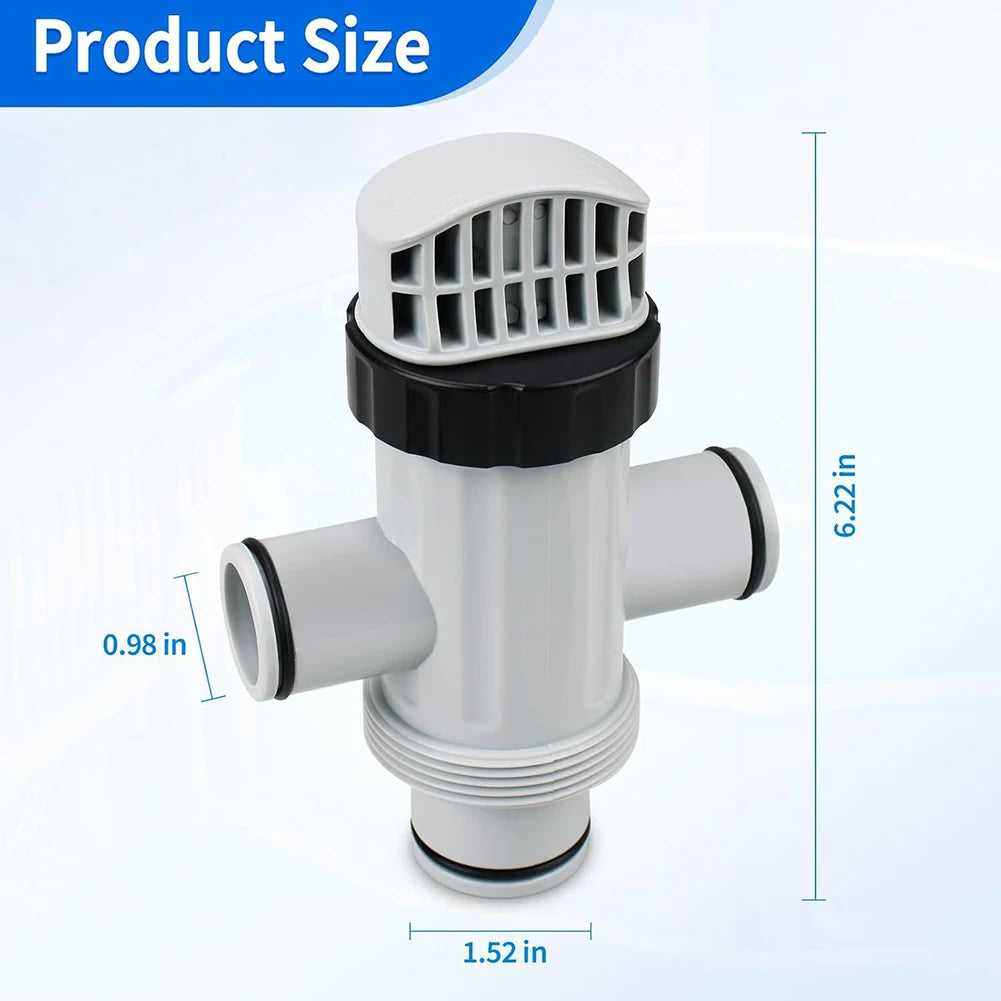 Intex 11872 Dual Split Hose Plunger Valve Pool Part Accessory