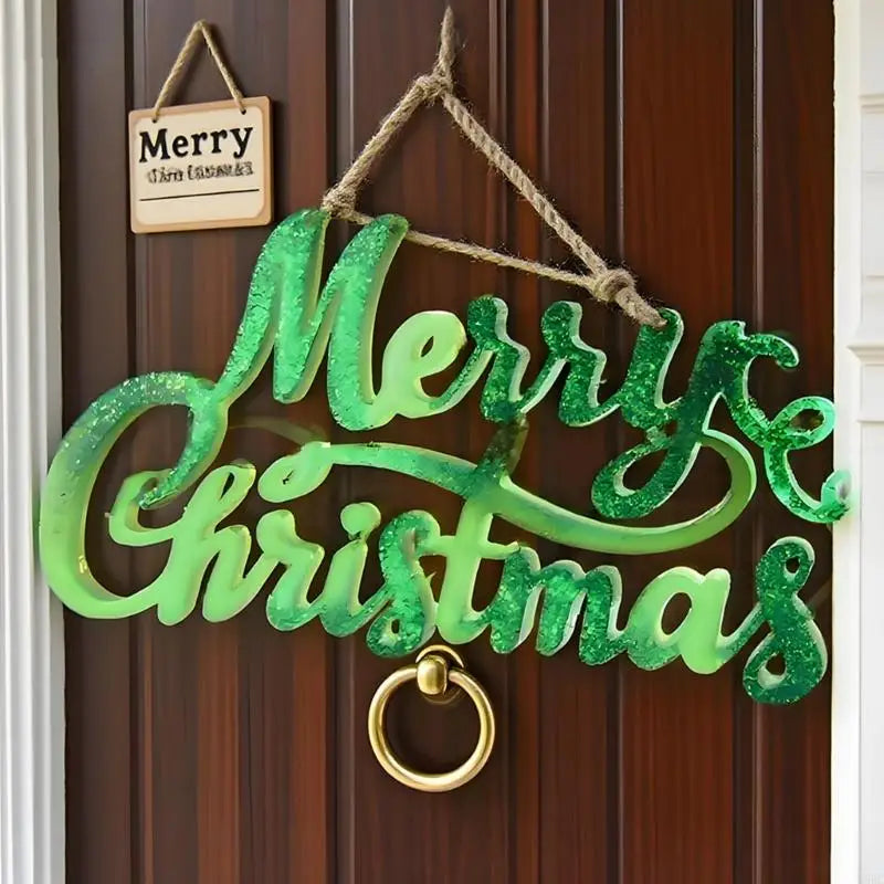 Durability Silicone Christmas Letter Mold Easy Demolding Homemades