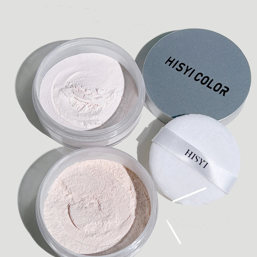 Waterproof and sweat-proof loose powder, brightens complexion with highlighting and whitening effects, matte finish. Zpaxo