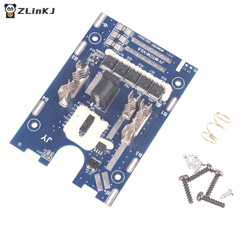 ▶30 Cell 18650 Lithium Battery Shell PCB Charging Protection Circuit Board Boxes For Li-ion Battery Housings Zpaxo