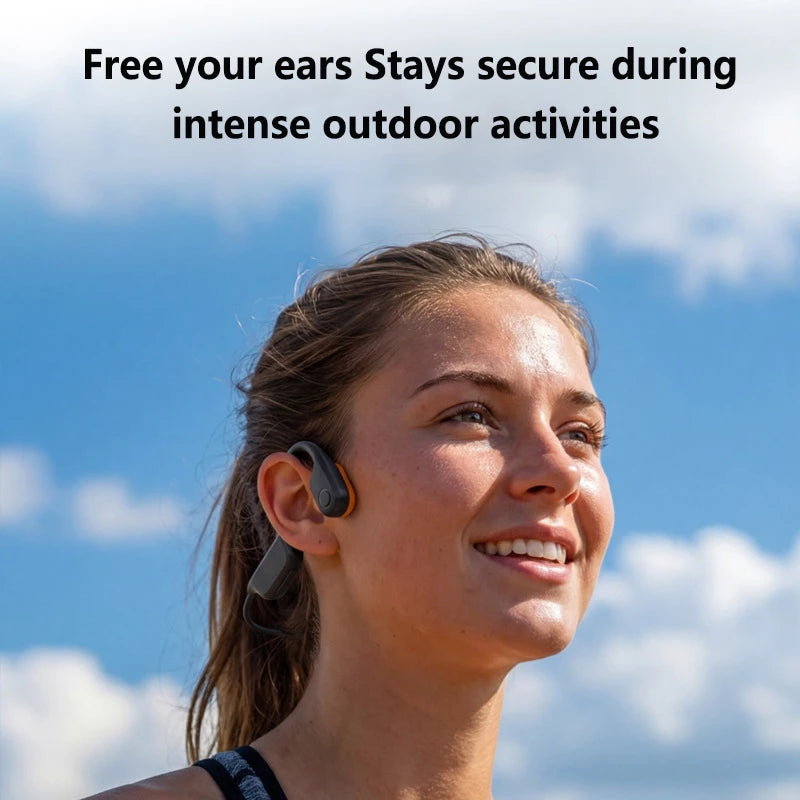 Bone Conduction Earphones 32G IPX8 Waterproof Bluetooth Wireless Earphones for Swimming Running Cycling Hanging Earphones 2026 Zpaxo
