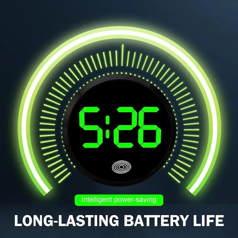 Car LED Dashboard Clock – Touch-Control Digital Display