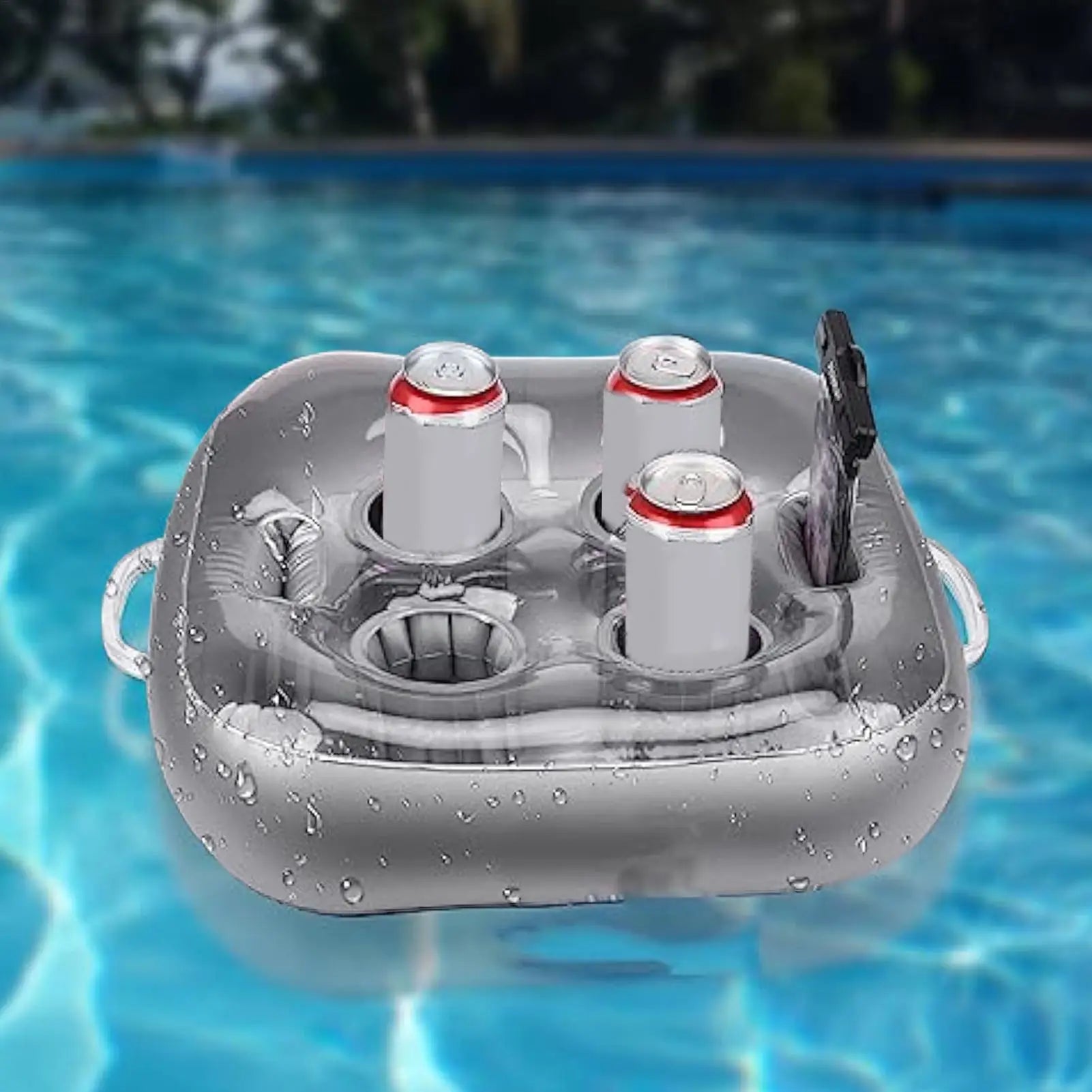 Pool Drink Floats Tub Accessories Beverage Storage Floating Food